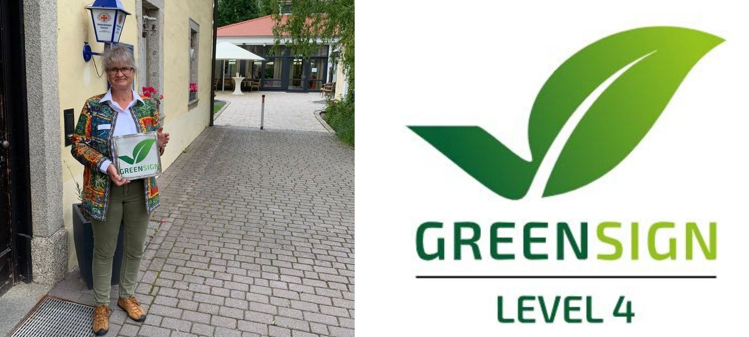 “Echt regional! Echt grün! Echt herzlich!” –  GreenSign Level 4 für das Hotel Landschloss Ernestgrün