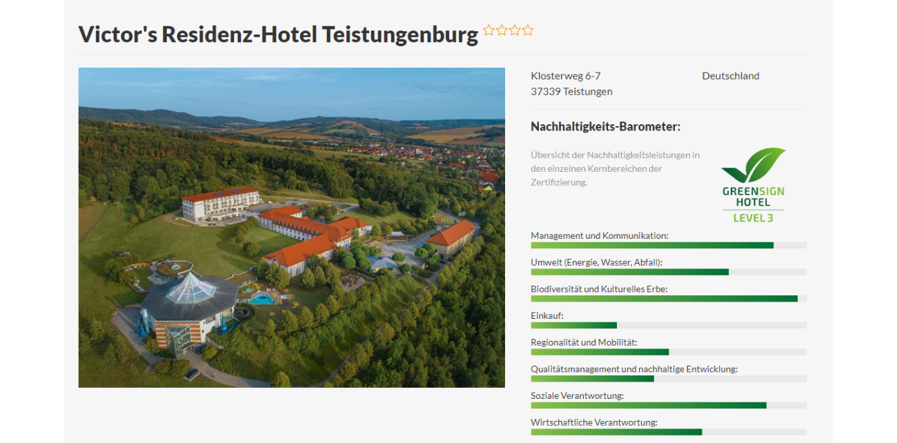 Victor's Residenz-Hotel Teistungenburg 
