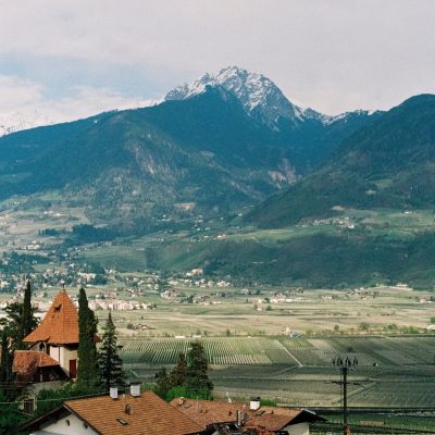 Landschaft Südtirol Meran