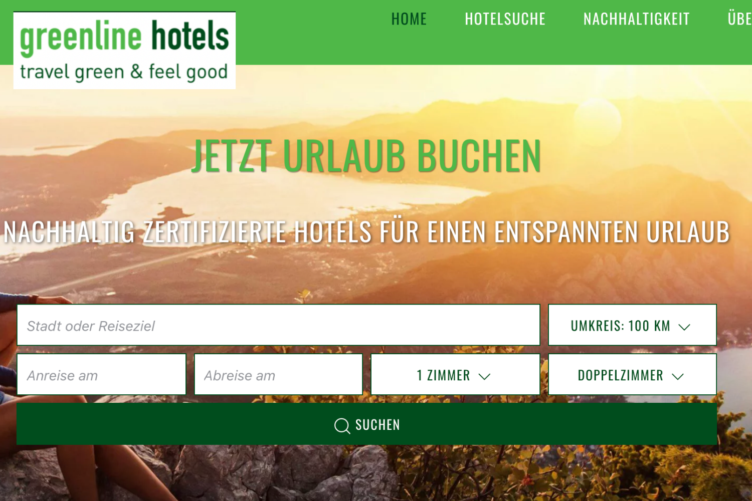 greenline-hotels.com – Die erste nachhaltige Buchungsplattform mit über 560 zertifizierten Hotels