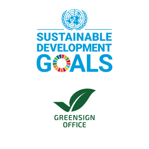 GreenSign Office und SDG Logo