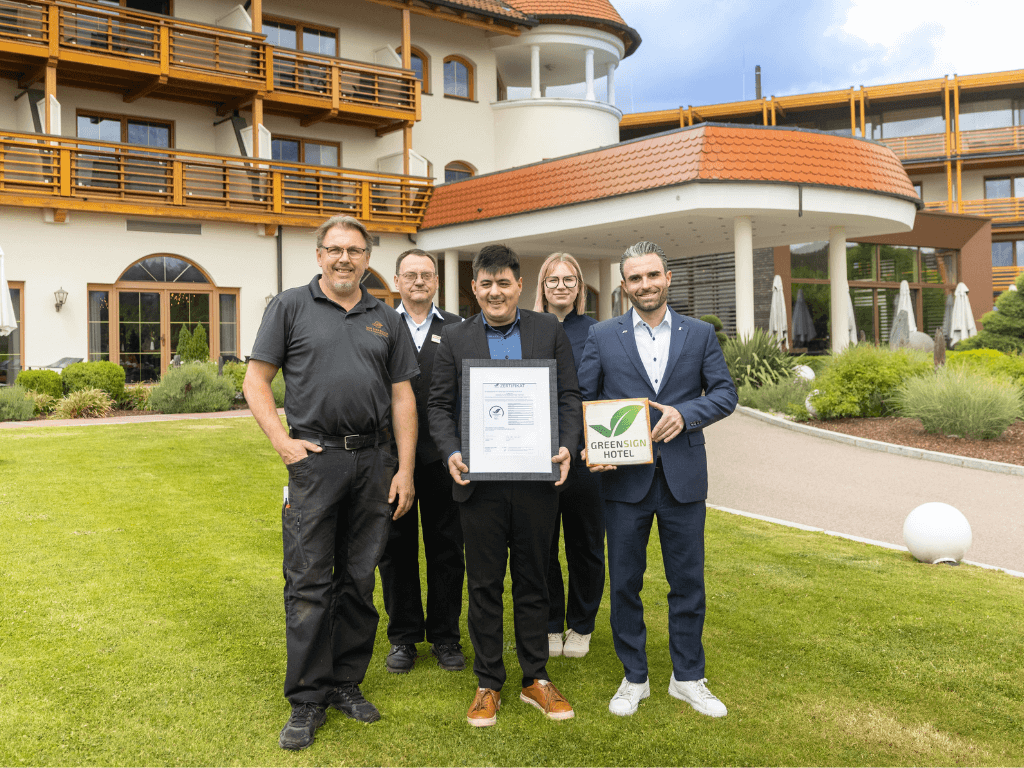 Der Birkenhof erreicht höchsten Konformitätsgrad bei GreenSign Rezertifizierung