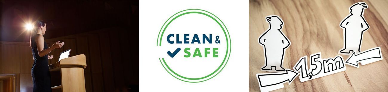 „Clean & Safe“ Zertifikat für hygienisch sichere Veranstaltungen – die dfv Mediengruppe setzt ein wichtiges Zeichen