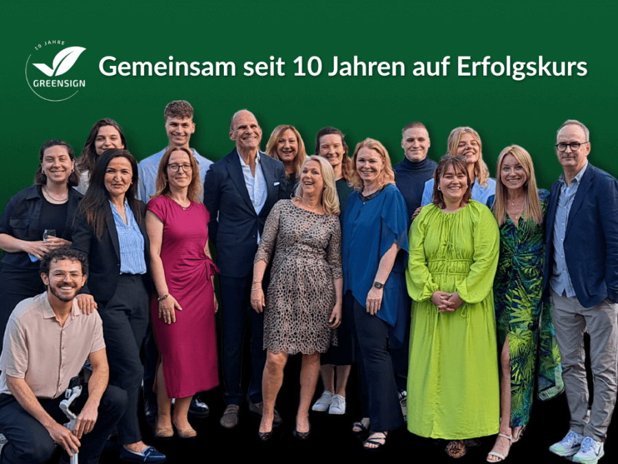 10 Jahre GreenSign