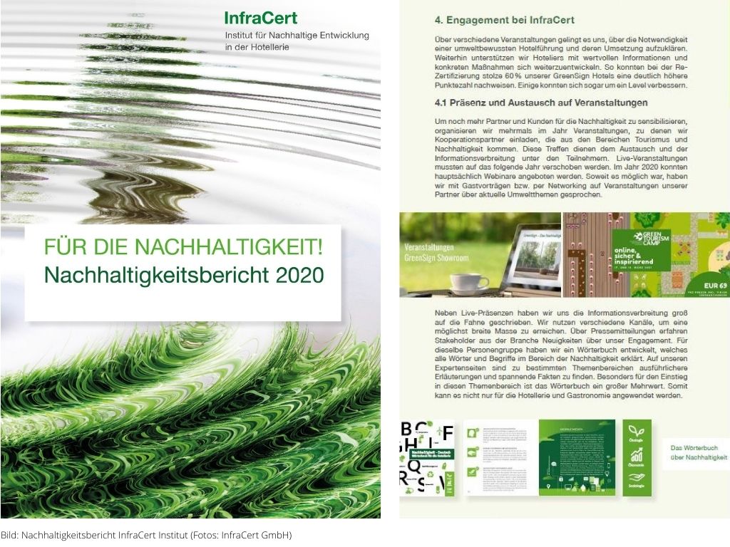 InfraCert – Institut veröffentlicht ersten Nachhaltigkeitsbericht
