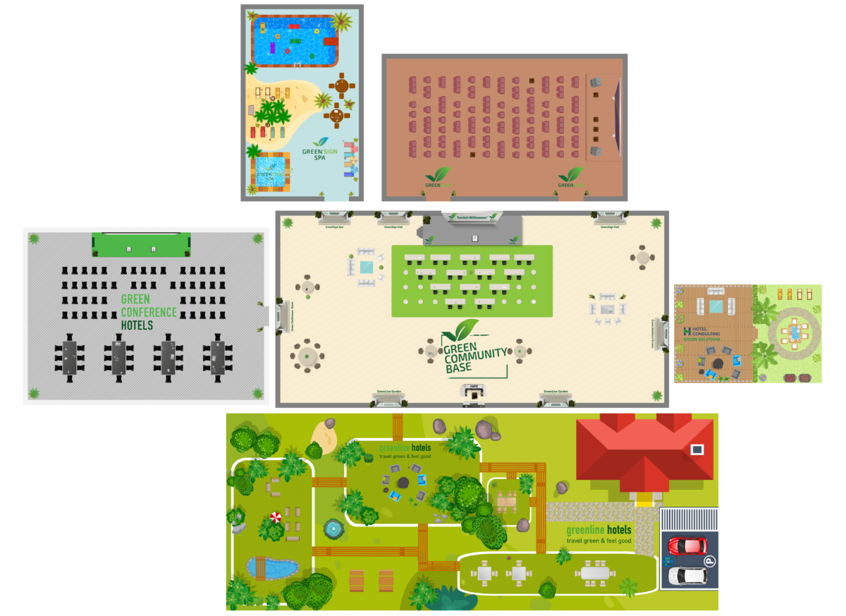 Ausschnitt Karte Green Community Base online