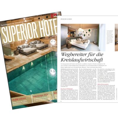 GreenSign Circular im Superior Hotel Magazin