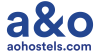 Logo a&o Hostels