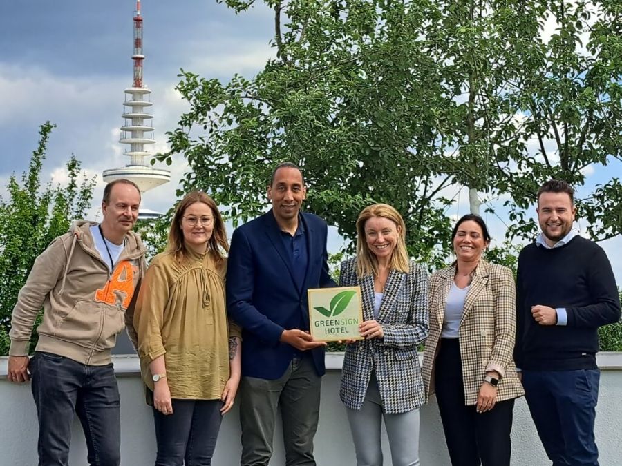GreenSign Zertifizierung im Reverb by Hard Rock Hamburg