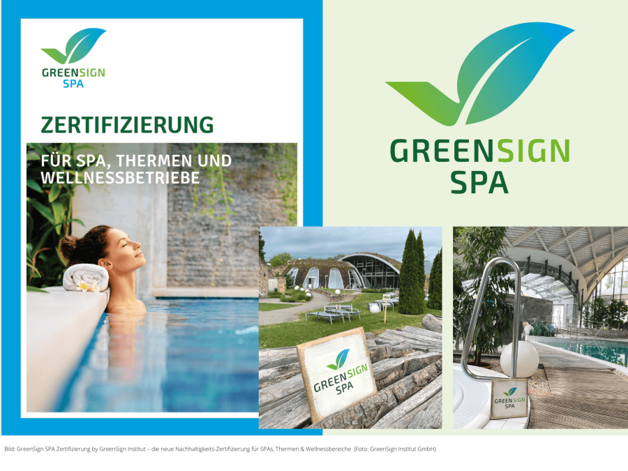 GreenSign SPA Zertifizierung für SPAs, Therme und Wellnessbereiche