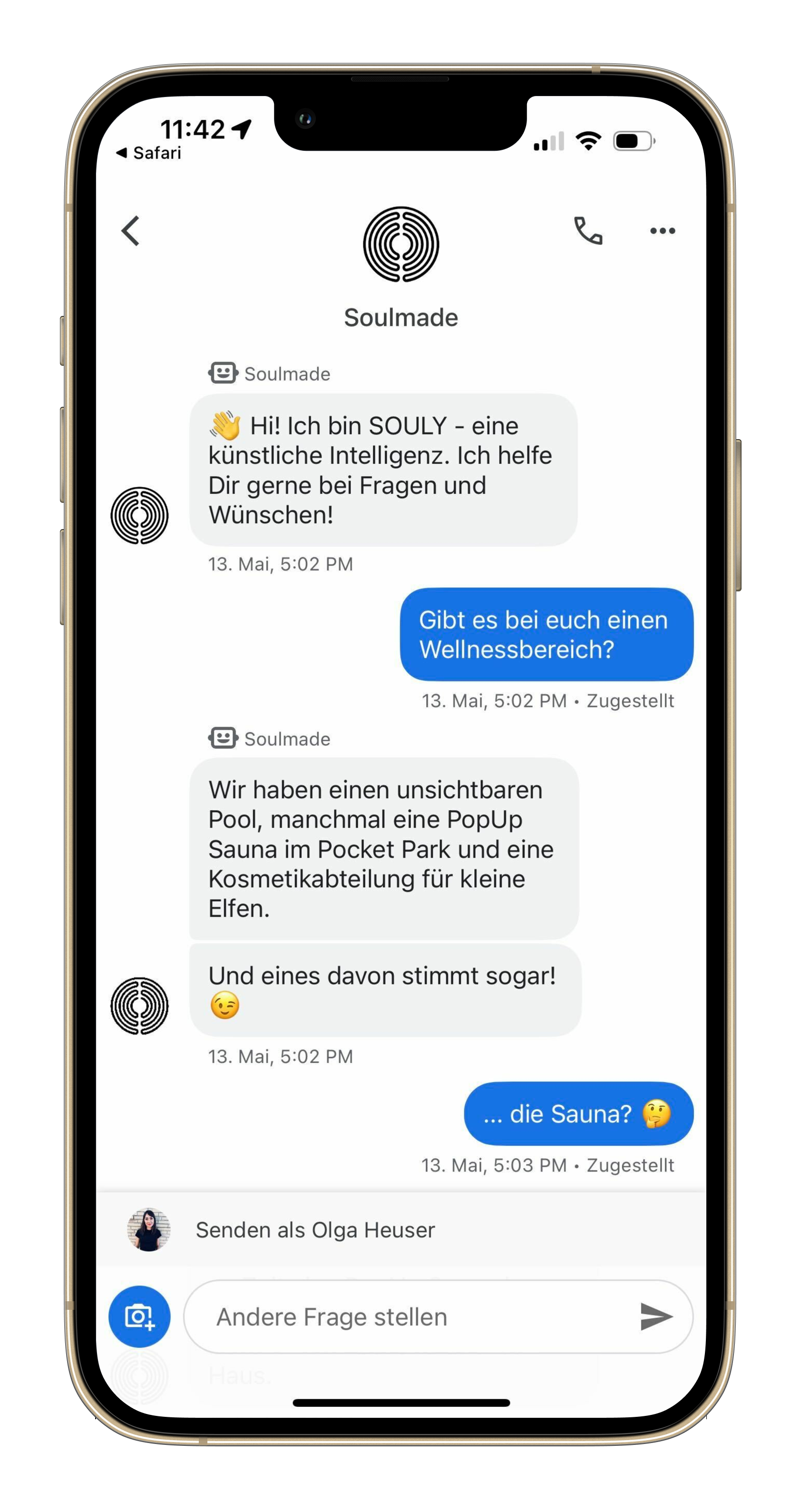 Mobiltelefon Bewertung Soulmade DialogShift