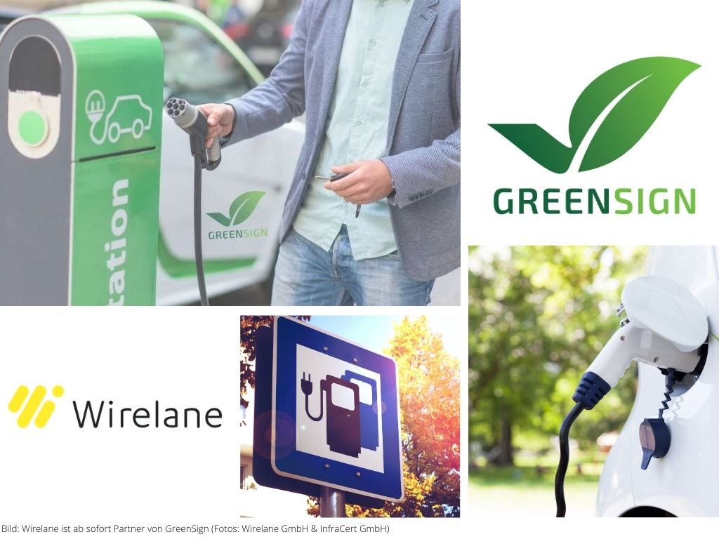 Wirelane ist ab sofort Partner und Mitglied in der „GreenCommunity“ von GreeSign in Sachen Ladeinfrastruktur