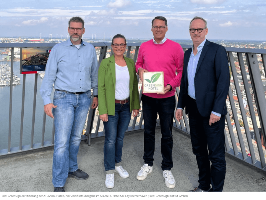 GreenSign Zertifizierung Atlantic Hotels