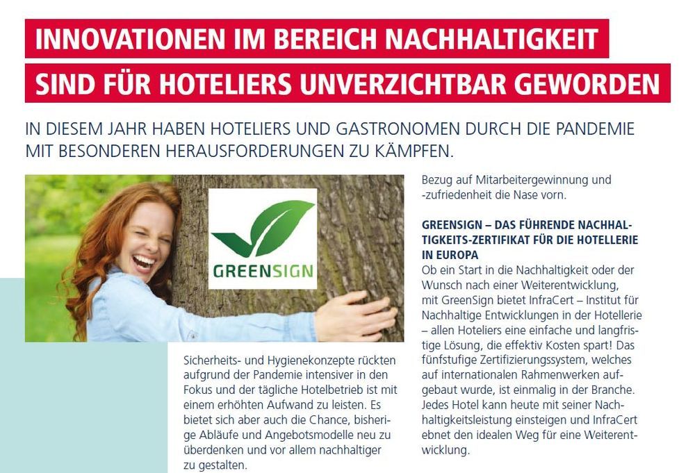 GreenSign im HGK-Magazin 2020