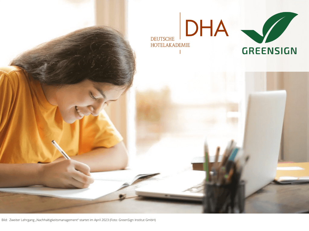 DHA und GreenSign starten 2. Lehrgang zum Nachhaltigkeitsmanagement