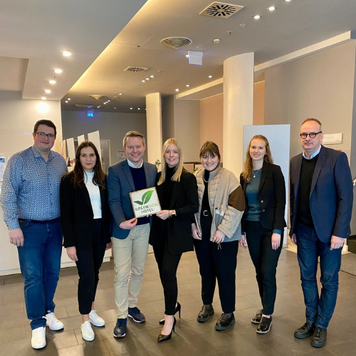 Zertifikatsübergabe Hotel Würzburg