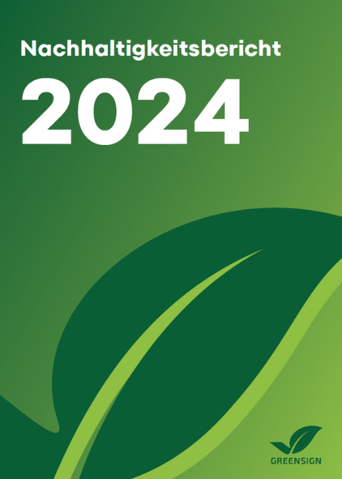 Nachhaltigkeitsbericht 2024 GreenSign