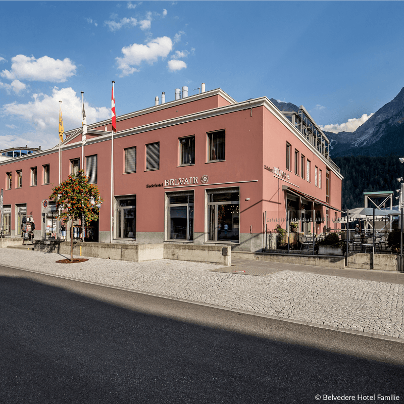 Hotel BelVair Belvedere Scuol Schweiz