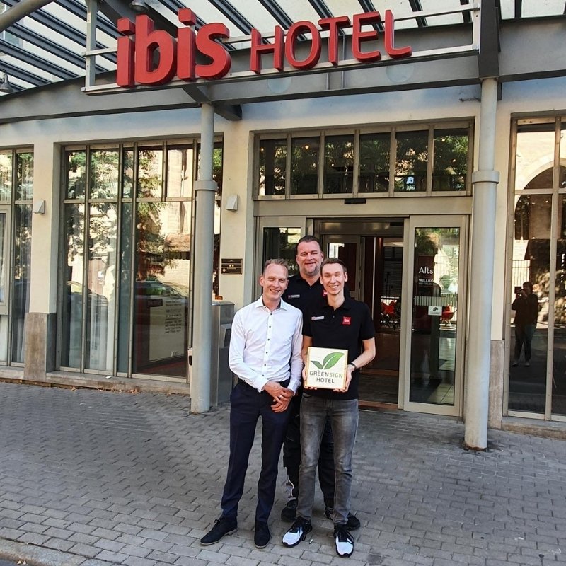 GreenSign Zertifizierung im Ibis Erfurt Altstadt