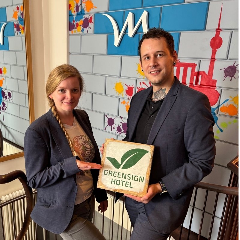 GreenSign Zertifizierung im Mercure Hotel Berlin Zentrum