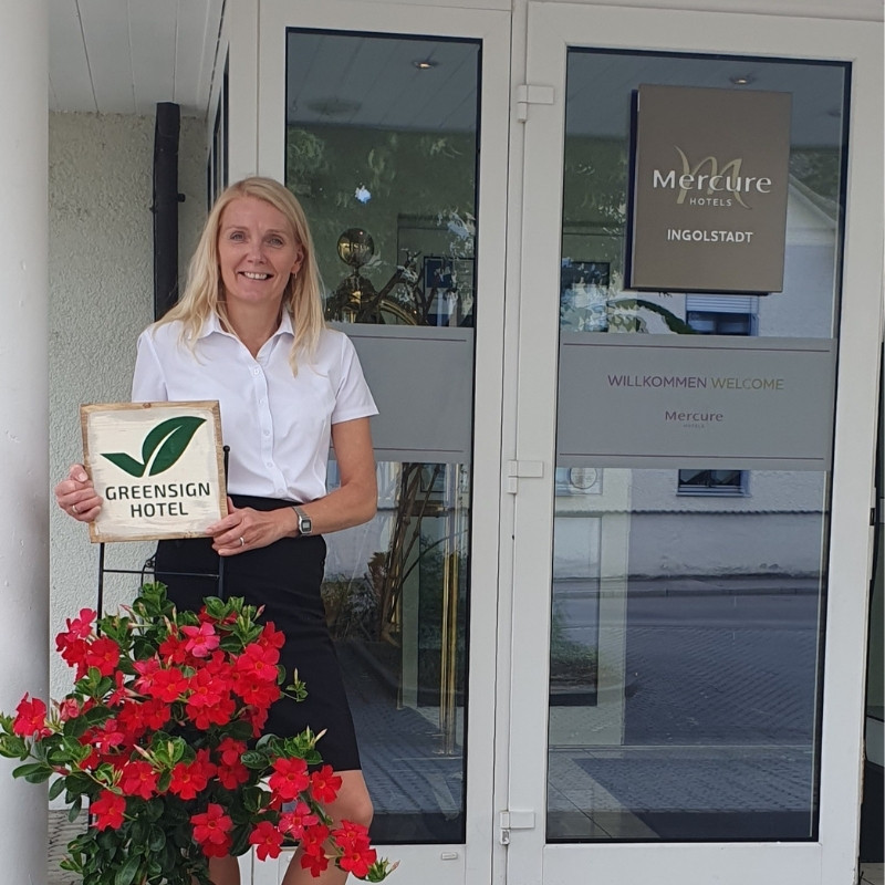GreenSign Zertifizierung im Mercure Hotel Ingolstadt