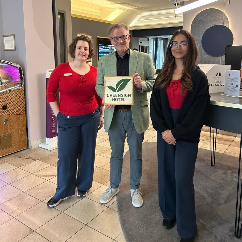 GreenSign Zertifizierung im Mercure Hotel Mainz City Center