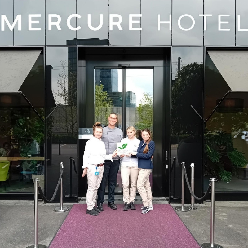 GreenSign Zertifizierung im Mercure Zürich City