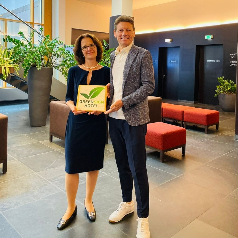 GreenSign Zertifizierung im Novotel Karlsruhe City