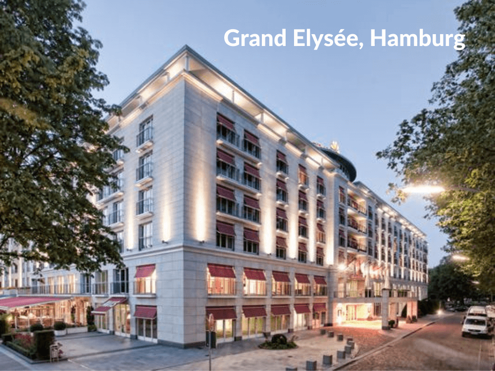 Hotelansicht vom Grand Elysee in Hamburg