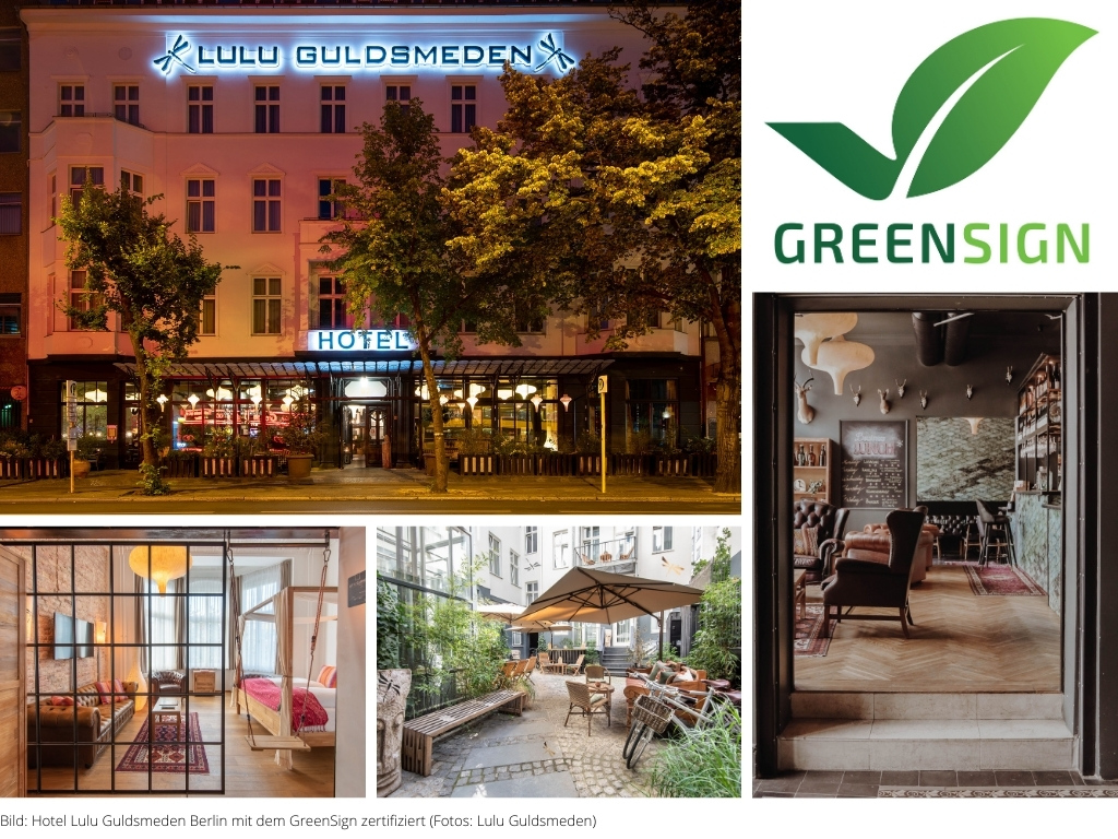 GreenSign Hotel Lulu Guldsmeden Berlin