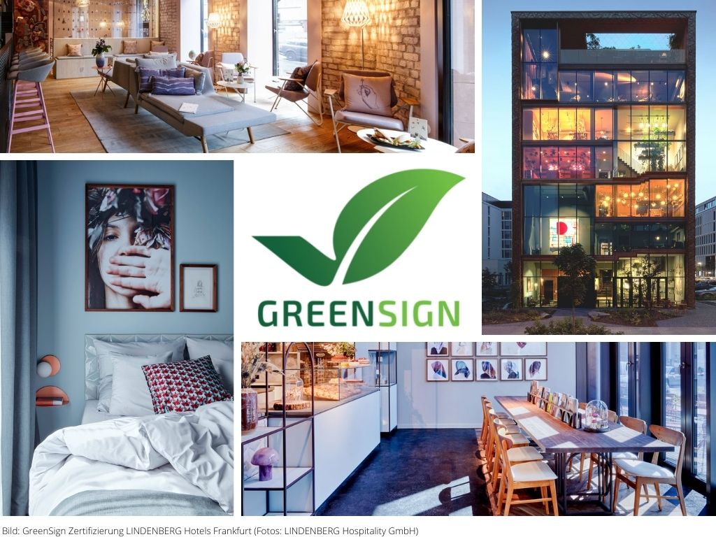 GreenSign Zertifizierung Lindenberg Hotels Frankfurt