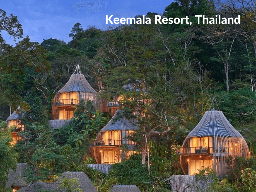 Hotelasicht vom Keemala Resort in Thailand
