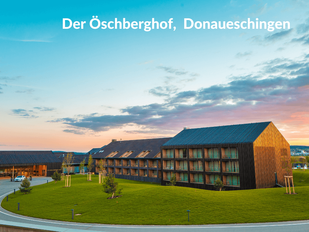 Hotelansicht vom Öschberghof in Donaueschingen