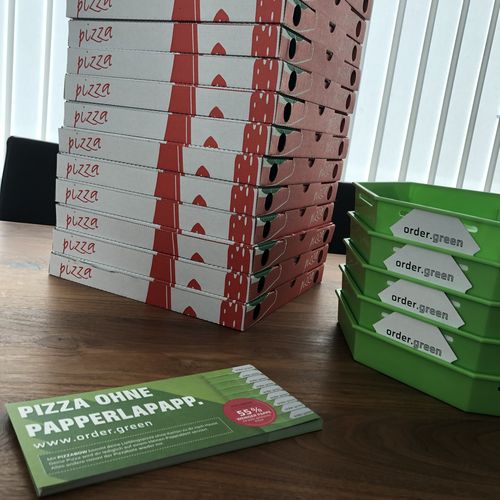 Pizza nachhaltig bestellen