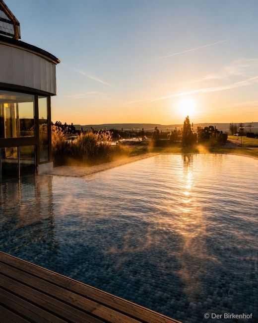 Aussicht vom Der Birkenhof Spa & Genuss Resort
