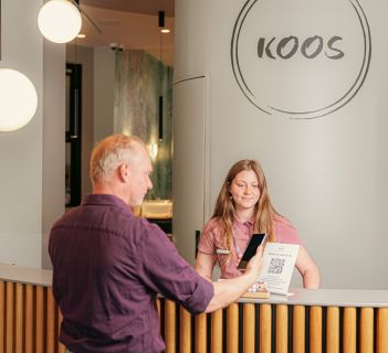 Digitaler Check-in im Koos Hotel München