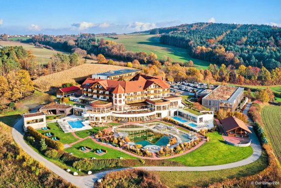 Birkenhof Spa & Genuss Resort Hotelansicht von oben